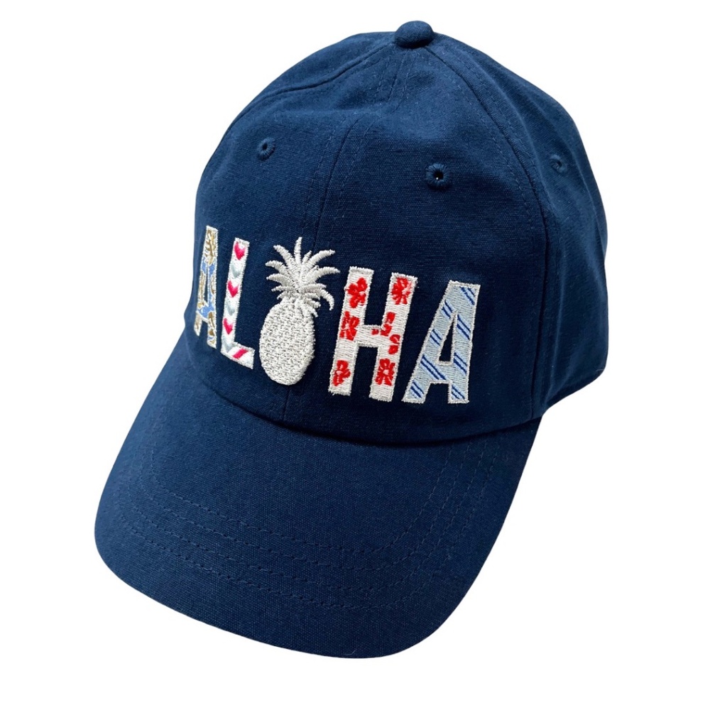 Nwot Tommy Bahama Aloha Pineapple Embroidered Cap